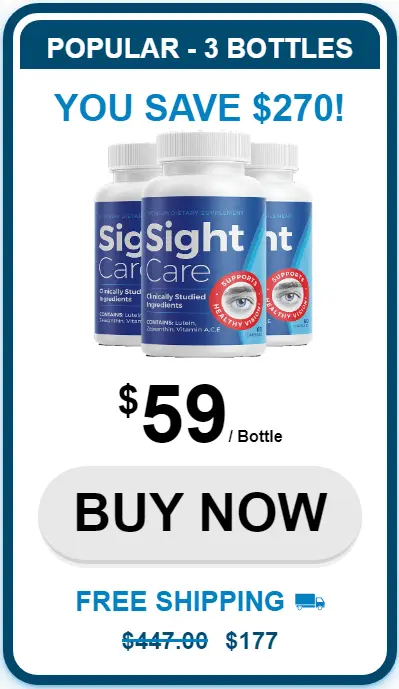 Sightcare - 6 bottle pack